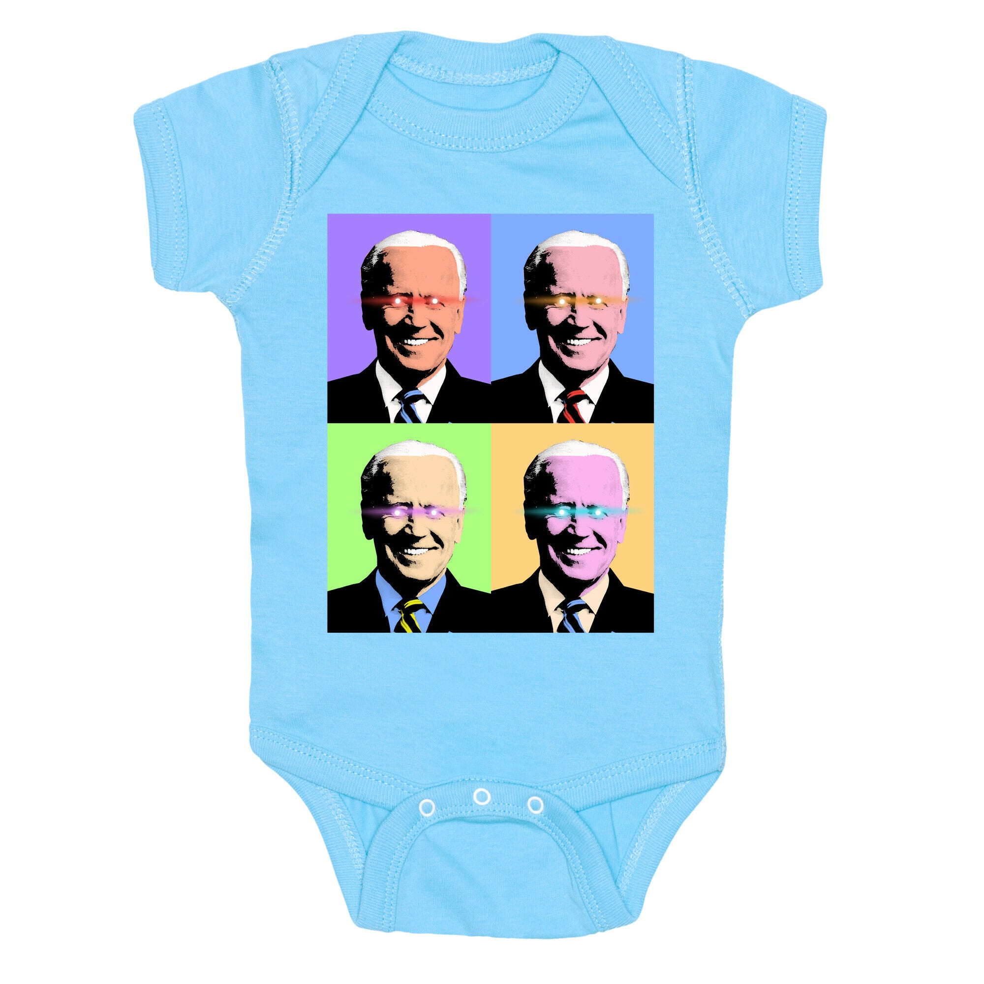 Dark Brandon Pop Art Baby One Piece